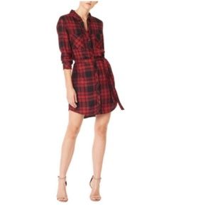 Sanctuary Dylan Plaid Flannel Jordane Dress